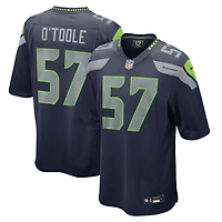 Men's Nike Connor O'Toole  College Navy Seattle Seahawks Team Game Jersey