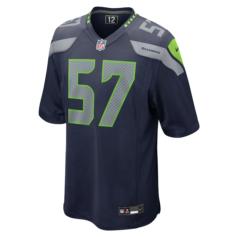 Maillot Nike Connor O'Toole College Navy pour homme des Seattle Seahawks