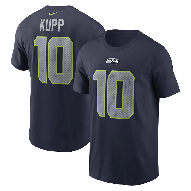 Men's Nike Cooper Kupp College Navy Seattle Seahawks Player Name & Number T-Shirt