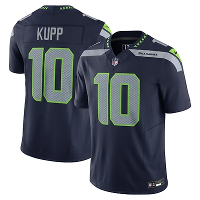 Maillot Nike Cooper Kupp College Navy pour homme des Seattle Seahawks Team Vapor F.U.S.E. Limited
