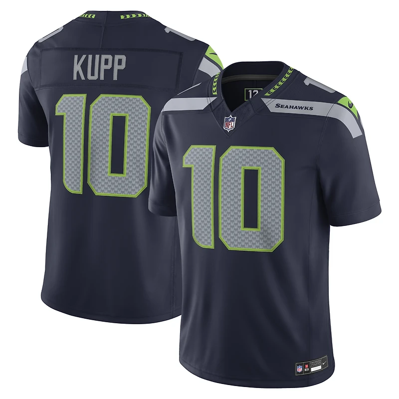 Maillot Nike Cooper Kupp College Navy Seattle Seahawks Vapor F.U.S.E. Stitched Limited pour homme