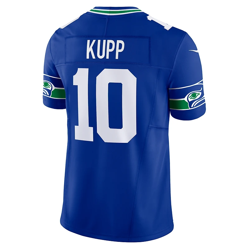 Maillot Nike Cooper Kupp Royal pour homme des Seattle Seahawks Alternate Vapor F.U.S.E. Limited