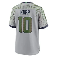 Maillot Nike Cooper Kupp pour homme, gris loup, collection Rivalries 2025 des Seattle Seahawks