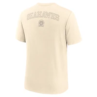 Men's Nike Cream Seattle Seahawks Glory Tri-Blend T-Shirt