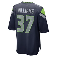 Men's Nike Damarion Williams  College Navy Seattle Seahawks Game Jersey
