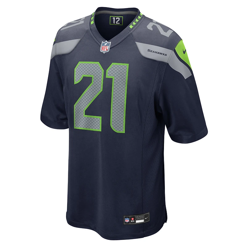 Maillot de match Nike Devon Witherspoon College Navy pour homme des Seattle Seahawks
