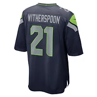 Maillot de match Nike Devon Witherspoon College Navy pour homme des Seattle Seahawks