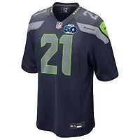 Maillot Nike Devon Witherspoon College Navy pour homme, 50e match de la saison des Seattle Seahawks