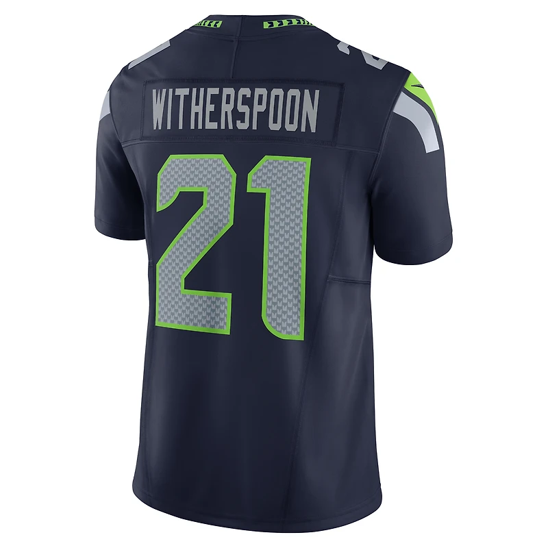 Men's Nike Devon Witherspoon College Navy Seattle Seahawks Team 50th Season Vapor F.U.S.E. Limited Jersey