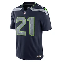 Men's Nike Devon Witherspoon College Navy Seattle Seahawks Vapor F.U.S.E. Stitched Limited Jersey