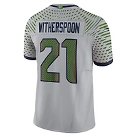 Men's Nike Devon Witherspoon Wolf Gray Seattle Seahawks 2025 Rivalries Collection Stitched Limited Jersey