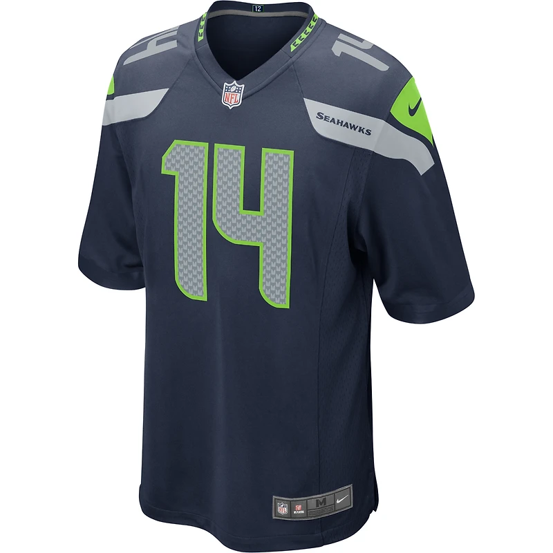 Men's Nike DK Metcalf College Navy Seattle Seahawks Game Jersey
