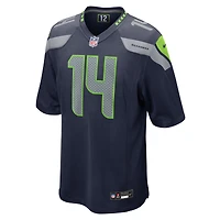 Men's Nike DK Metcalf  College Navy Seattle Seahawks Game Jersey