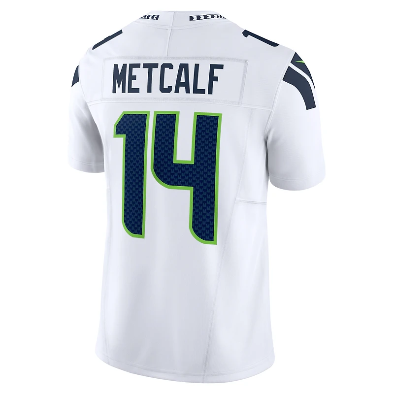 Nike DK Metcalf pour homme Blanc Seattle Seahawks Vapor F.U.S.E. Maillot limité