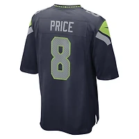 Men's Nike Jadarian Price College Navy Seattle Seahawks 2026 NFL Draft First Round Pick No. 32 Team Game Jersey