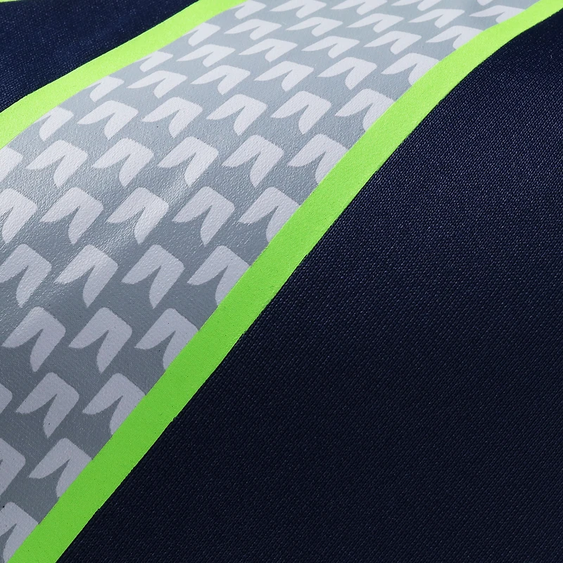 Maillot de match Nike pour homme, modèle universitaire bleu marine des Seattle Seahawks, sélectionné au premier tour la draft NFL 2026 (n° 32).