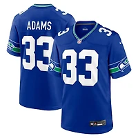 Maillot Nike Jamal Adams Royal pour homme des Seattle Seahawks