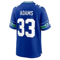 Maillot Nike Jamal Adams Royal pour homme des Seattle Seahawks