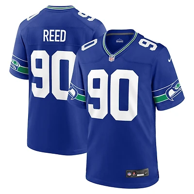 Men's Nike Jarran Reed Royal Seattle Seahawks Alternate Game Jersey