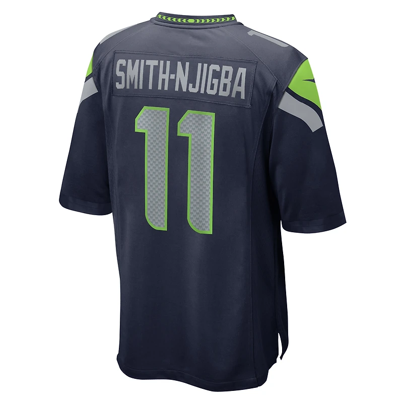 Maillot Nike Jaxon Smith-Njigba Royal Seattle Seahawks Throwback Player Game pour homme