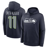 Men's Nike Jaxon Smith-Njigba College Navy Seattle Seahawks Name & Number Hoodie