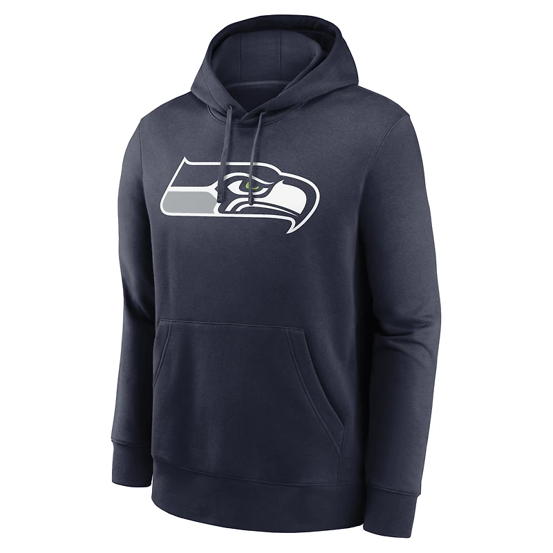 Sweat à capuche Nike Jaxon Smith-Njigba College Navy Seattle Seahawks pour homme, avec nom et numéro