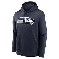 Sweat à capuche Nike Jaxon Smith-Njigba College Navy Seattle Seahawks pour homme, avec nom et numéro
