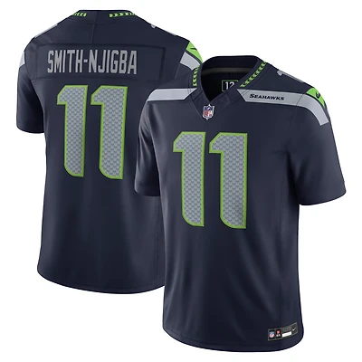 Maillot Nike Jaxon Smith-Njigba College Navy Seattle Seahawks Vapor F.U.S.E. Stitched Limited pour homme