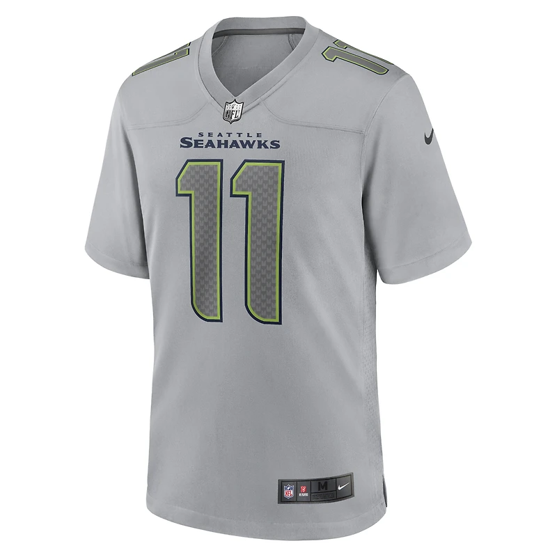 Maillot de match Nike Jaxon Smith-Njigba gris Seattle Seahawks Atmosphere Fashion pour homme