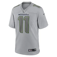 Maillot de match Nike Jaxon Smith-Njigba gris Seattle Seahawks Atmosphere Fashion pour homme