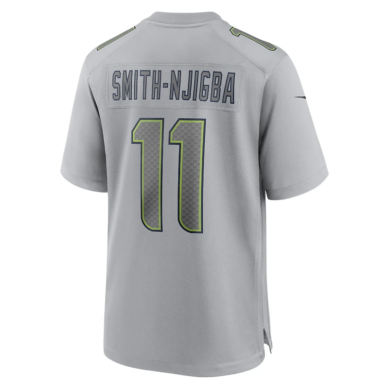 Maillot de match Nike Jaxon Smith-Njigba gris Seattle Seahawks Atmosphere Fashion pour homme