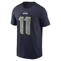 Men's Nike Jaxon Smith-Njigba Navy Seattle Seahawks  Player Name & Number T-Shirt