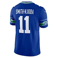 Men's Nike Jaxon Smith-Njigba Royal Seattle Seahawks 50th Season Vapor F.U.S.E. Limited Jersey