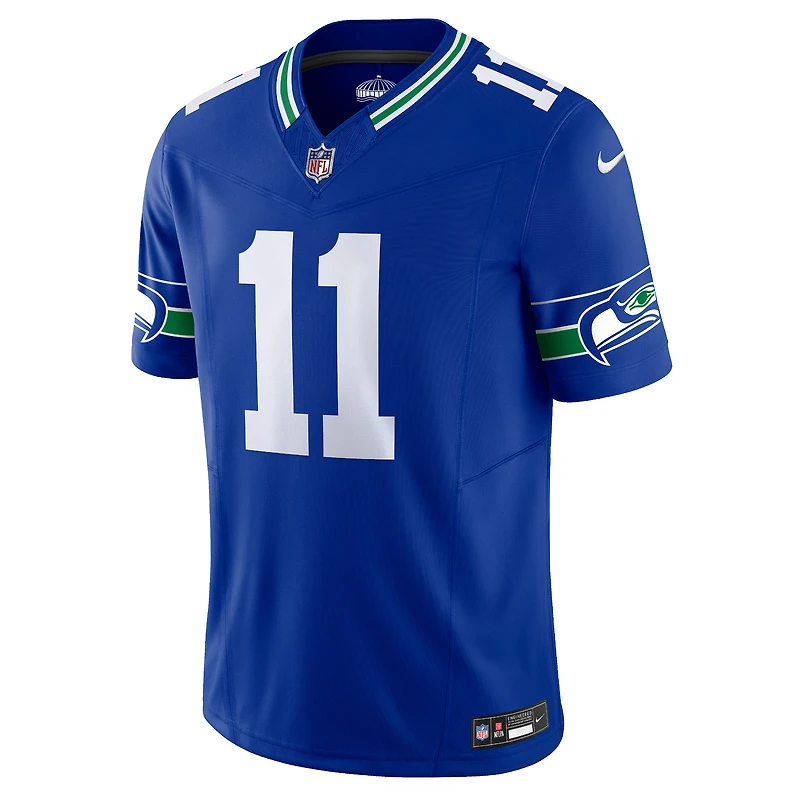 Nike Jaxon Smith-Njigba Royal Seattle Seahawks Alternate Vapor F.U.S.E. Maillot limité