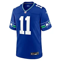 Maillot Nike Jaxon Smith-Njigba Royal Seattle Seahawks Throwback Player Game pour homme