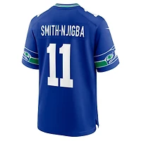 Maillot Nike Jaxon Smith-Njigba Royal Seattle Seahawks Throwback Player Game pour homme