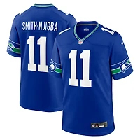 Maillot Nike Jaxon Smith-Njigba Royal Seattle Seahawks Throwback Player Game pour homme