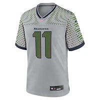 Maillot Nike Jaxon Smith-Njigba pour homme, gris loup, collection Rivalries 2025 des Seattle Seahawks