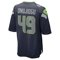 Maillot de joueur match des Seattle Seahawks Nike Joshua Onujiogu College Navy pour hommes