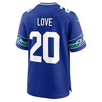 Maillot Nike Julian Love Royal pour homme des Seattle Seahawks