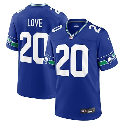 Men's Nike Julian Love Royal Seattle Seahawks Alternate Game Jersey