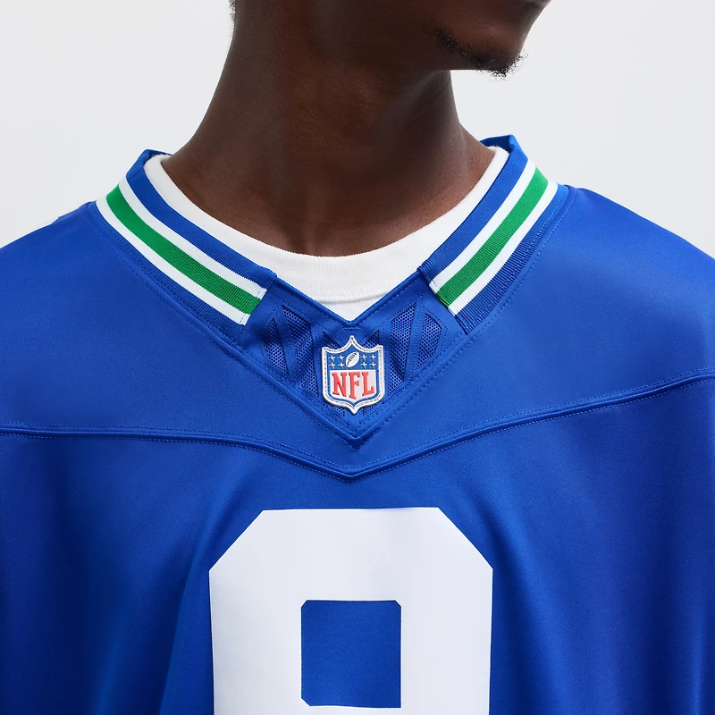 Nike Kenneth Walker III Royal Seattle Seahawks Vapor F.U.S.E. Maillot limité