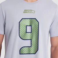 Men's Nike Kenneth Walker III Wolf Gray Seattle Seahawks 2025 Rivalries Collection Player Name & Number T-Shirt
