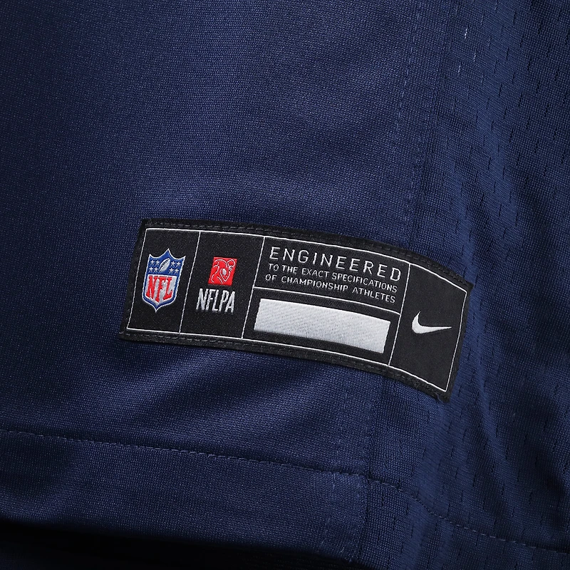 Maillot de match Nike Mike Morris College Navy pour homme des Seattle Seahawks