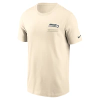 Men's Nike Natural Seattle Seahawks Freestyle Essential T-Shirt