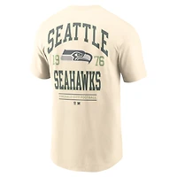 T-shirt Nike Freestyle Essential naturel Seattle Seahawks pour homme