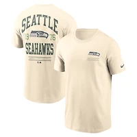 Men's Nike Natural Seattle Seahawks Freestyle Essential T-Shirt