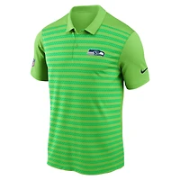 Men's Nike Neon Green Seattle Seahawks Sideline Victory Dri-FIT Polo