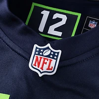 Men's Nike Nick Emmanwori  College Navy Seattle Seahawks Team Game Jersey