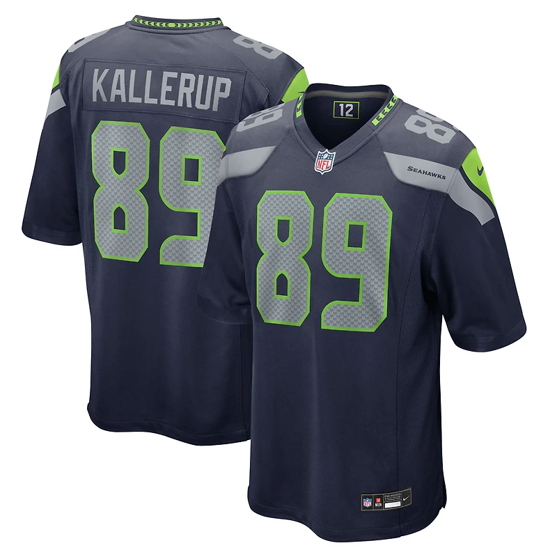 Maillot Nike Nick Kallerup College Navy pour homme des Seattle Seahawks